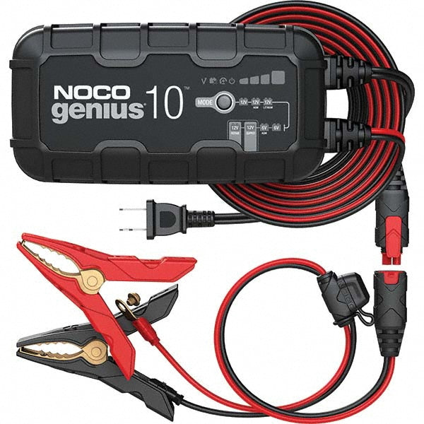 Noco GENIUS10 Automatic Charger/Maintainer: 100 to 240VAC