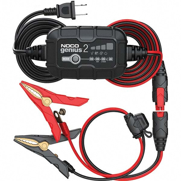 Noco GENIUS2 Automatic Charger/Maintainer: 100 to 240VAC