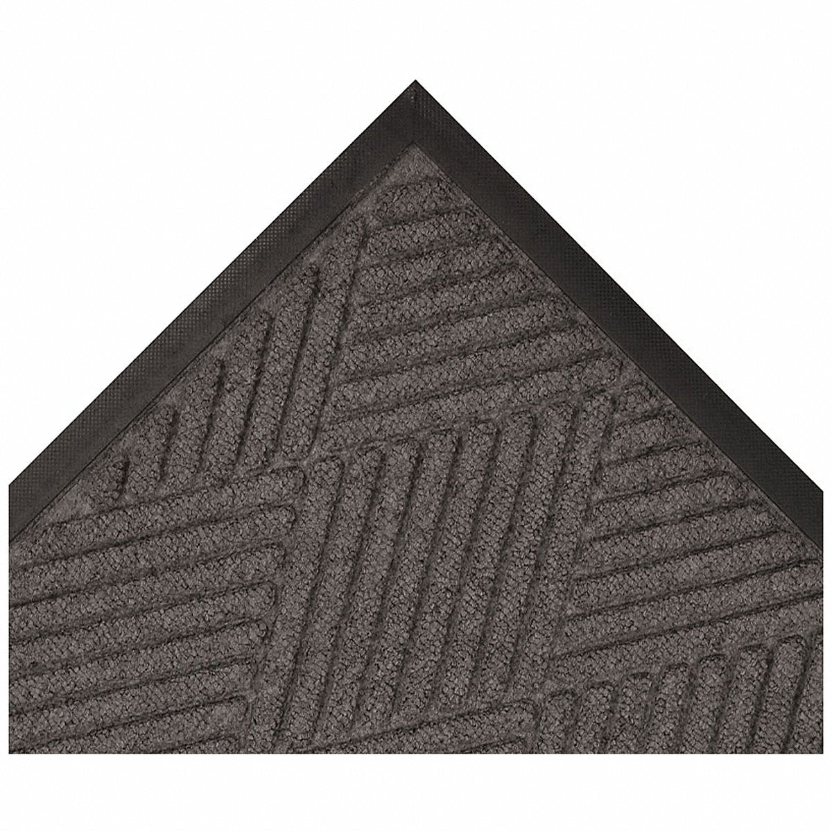 Condor Carpeted Entrance Mat, Charcoal, 2Ft.X3Ft., 2ft (8DZK9)