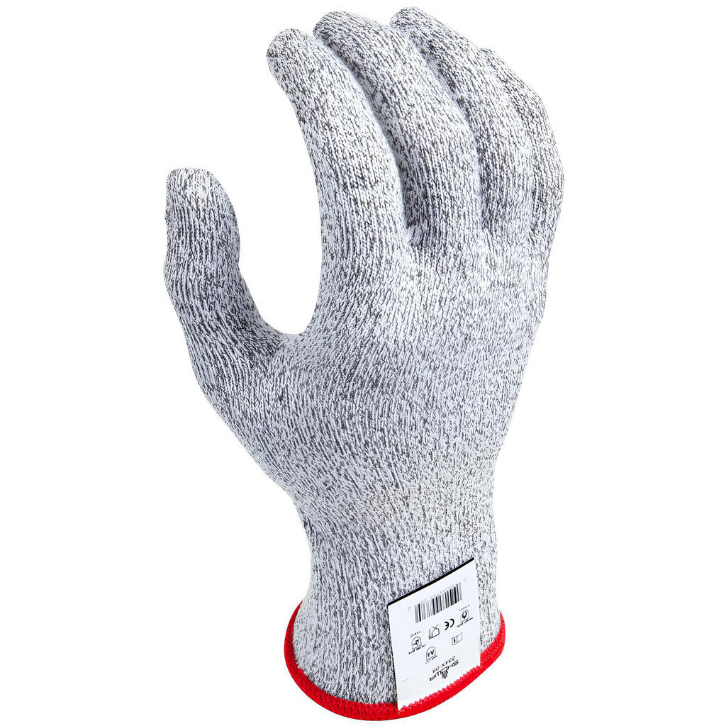 SHOWA 234X-09 Cut & Abrasion-Resistant Glove: SHOWA 234X, Size X-Large, ANSI Cut A4, ANSI Puncture 0, HPPE & Spandex Lined, Engineered Yarn, HPPE & Spandex
