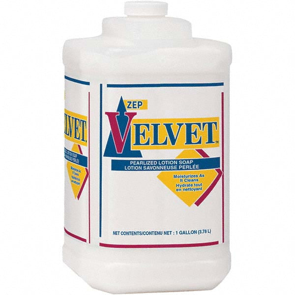 ZEP 95824 Velvet Lotion Hand Soap, 1 gal, Pleasant Scent, 4/Case