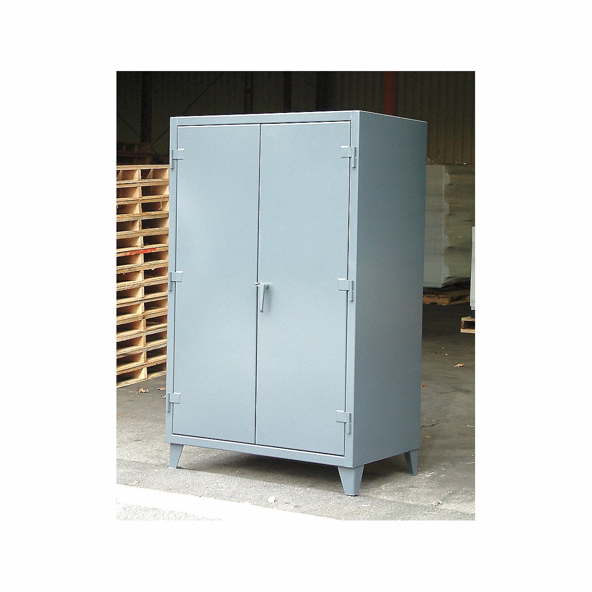 Strong Hold Storage Cabinet 72 x 48 x 30 Dark Gray 4 Shelves  (46-304)