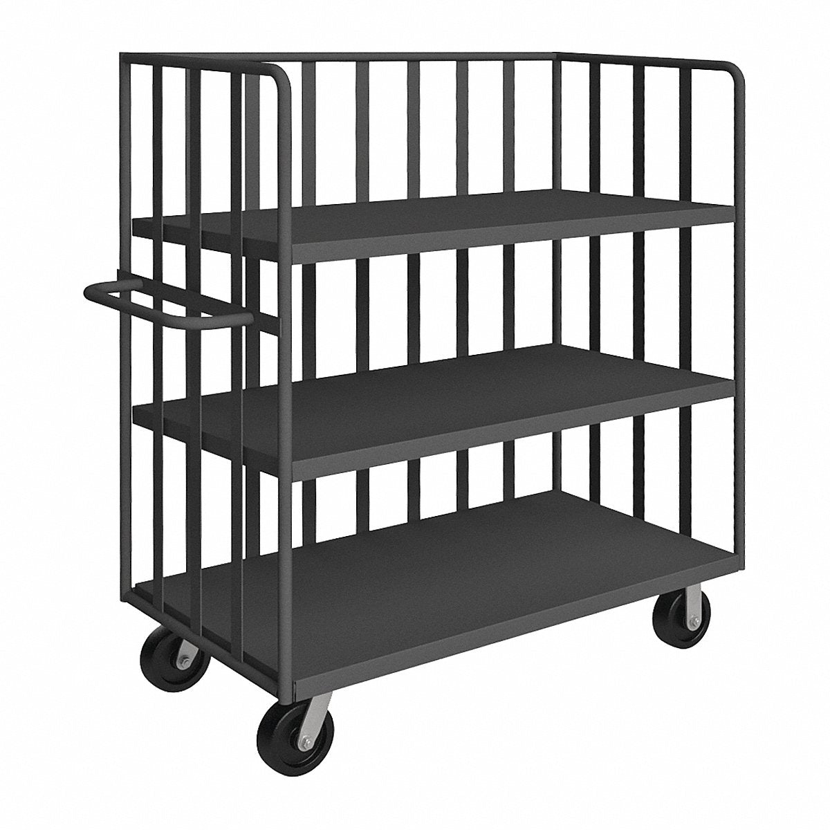 Durham Mfg Co Rod Truck, 3000 Lb., 3 Shelf, 60 In. L, 60 in (OPT-6030-3-6PH-95)