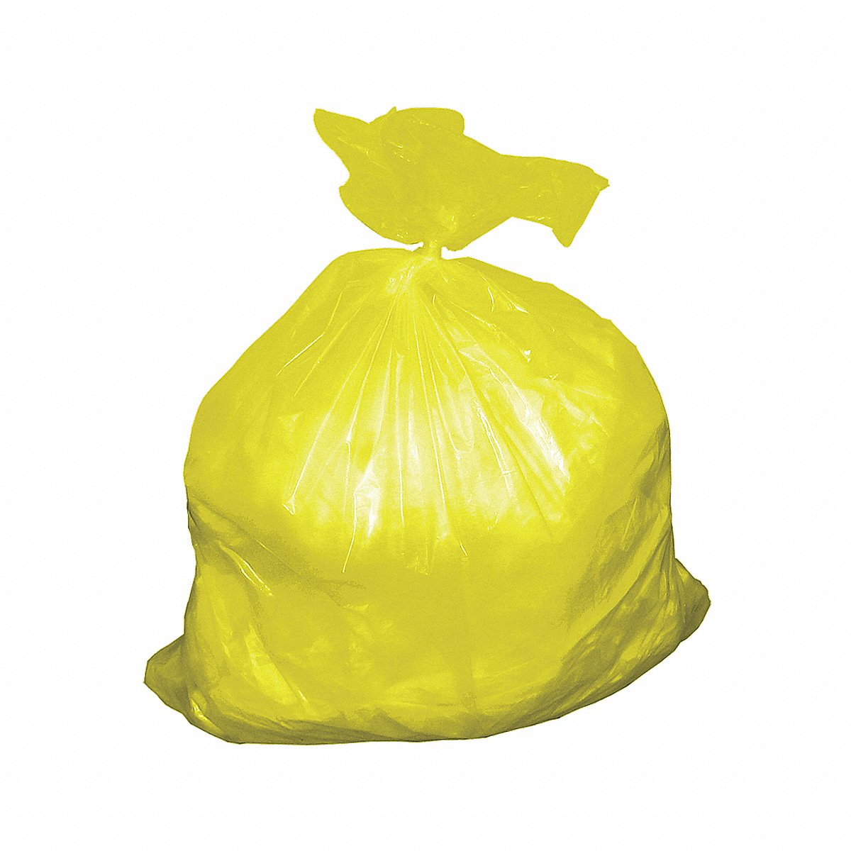 Grainger Trash Bag, 30 Gal., Yellow, Pk75 (52WX86)