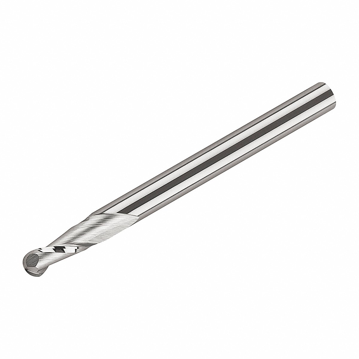 Micro 100 Ball End Mill Single End 1.50 mm Carbide (BMRM-015-4X)
