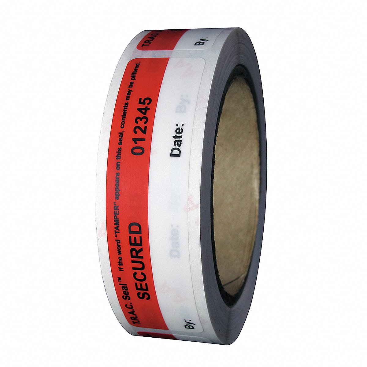 Novavision Inc Tamper-Evident Tape, 1In X 4In, Pk250, 1In (ZS48-29RWSN-250)
