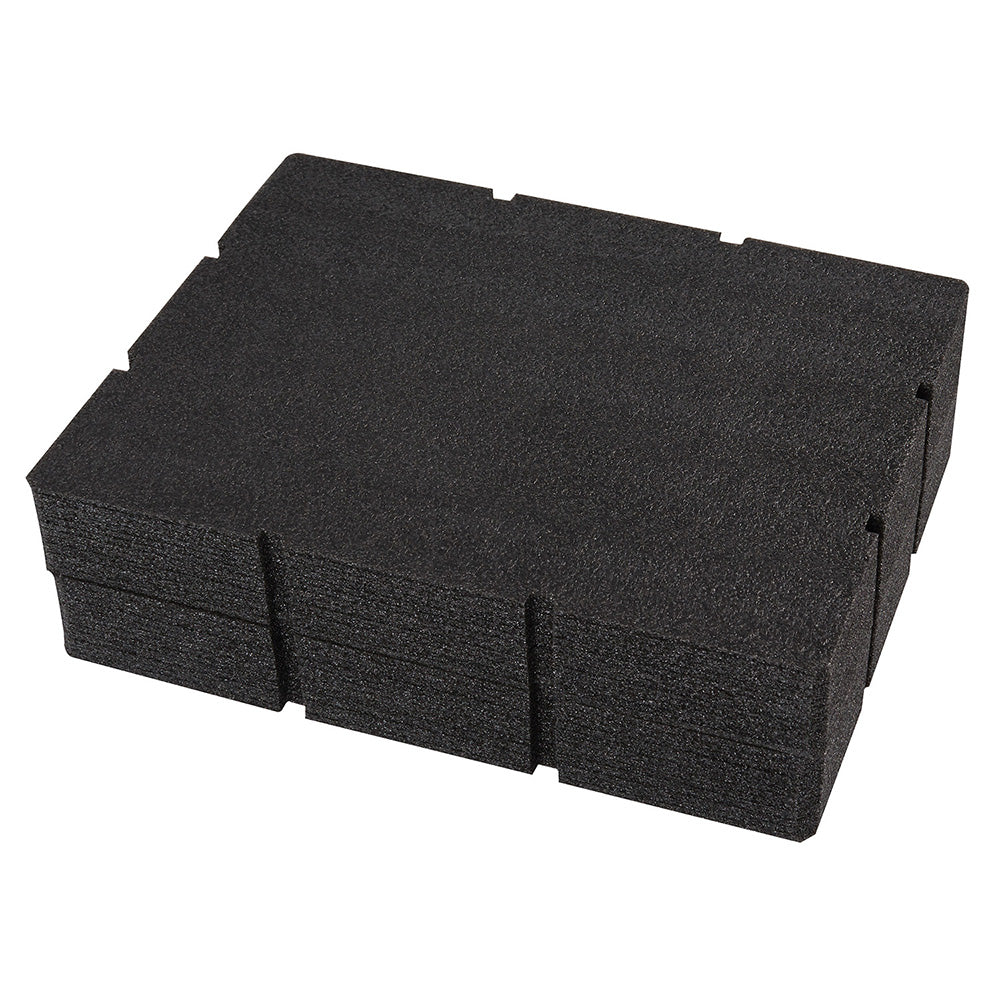 Milwaukee Tool 48-22-8452 PACKOUT Customizable Foam Insert: 4.8" High, 12.5" Long, 16.3" Wide