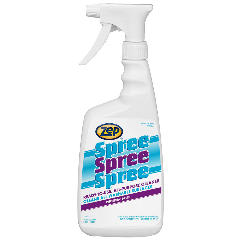 ZEP 86016 All-Purpose Cleaner & Degreaser: 1 qt Spray Bottle