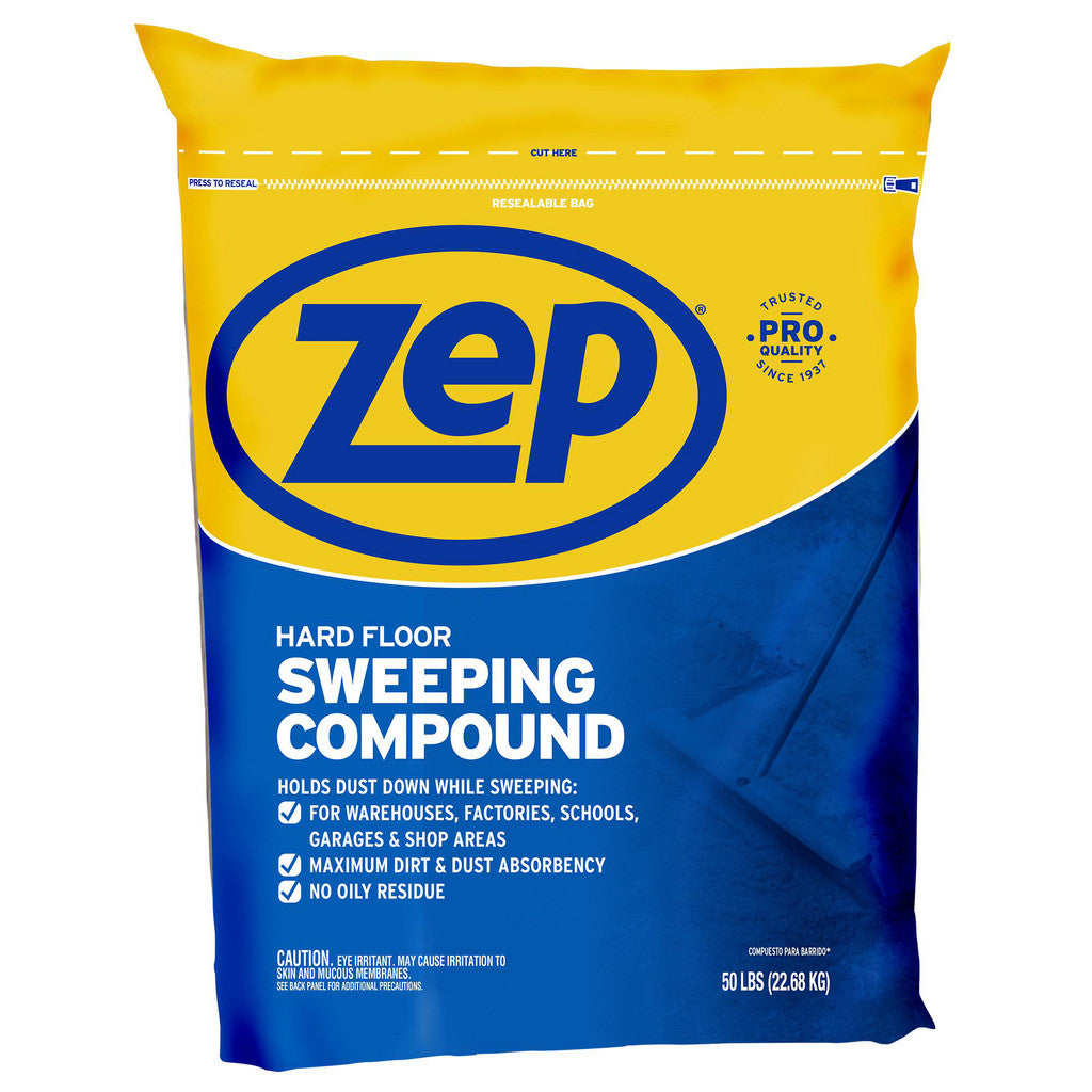 ZEP HDSWEEP50 Floor Sweeping Compound: 50 lb Bag