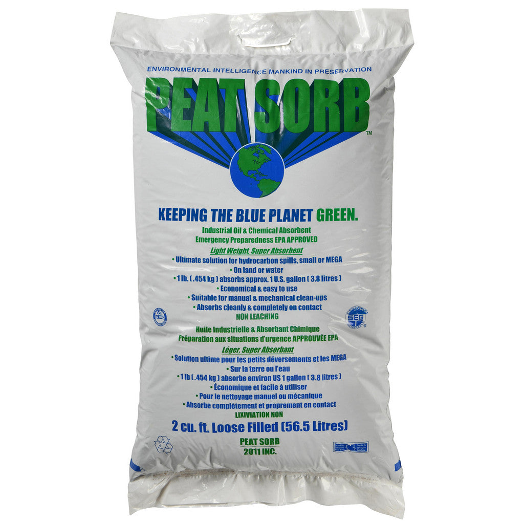 ZEP 962201 Sorbent: 2 cu ft Bag, Application Absorb Hydrocarbon Based Products Such As Oils & Greases
