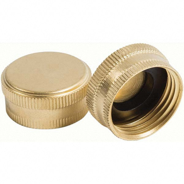 Gilmour 805034-1001 Garden Hose Cap: 3/4", Brass