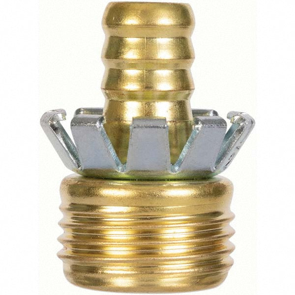 Gilmour 801224-1001 Garden Hose Coupler: 0.5" Hose, Male, 1/2", Brass