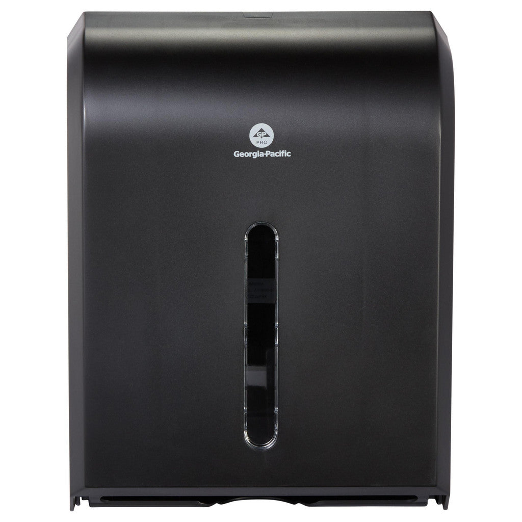 Georgia Pacific 56650A Combi-Fold Paper Towel Dispenser, Black
