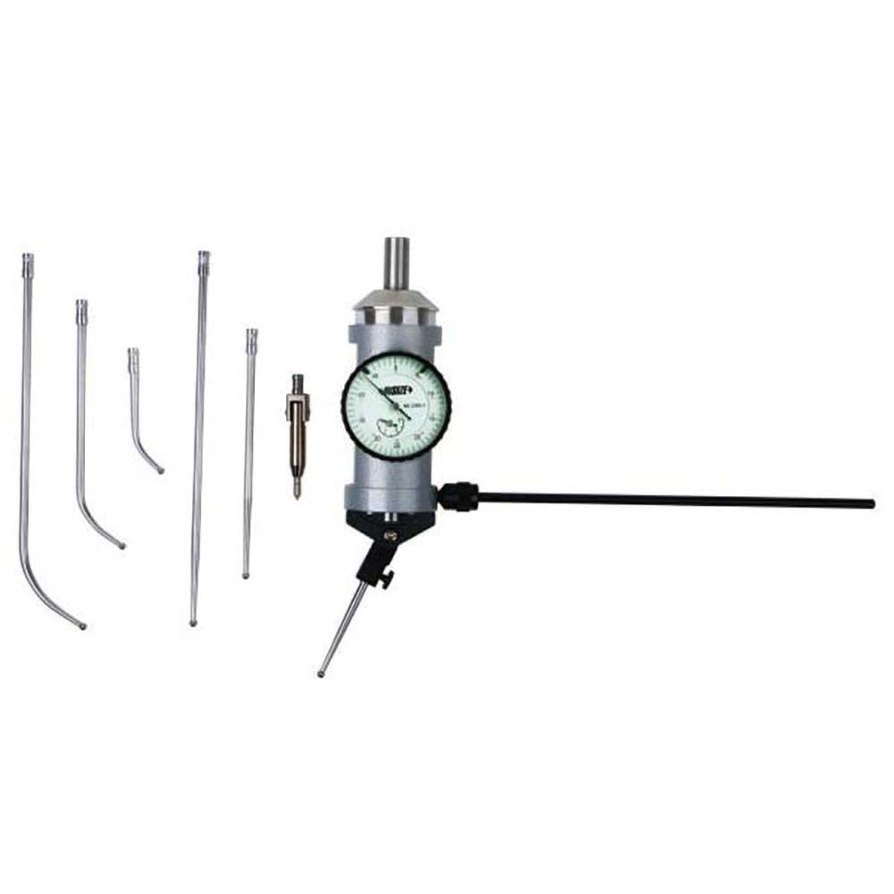 Insize USA LLC 2385-3 Dial Drop Indicator: 0.1100" Max Measurement, 0-50 Dial Reading, +/-0.001" Accuracy