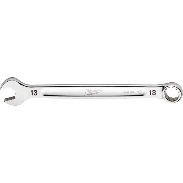Milwaukee Tool 45-96-9513 13 mm Combination Wrench, MAX BITE Open-End Grip