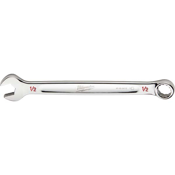 Milwaukee Tool 45-96-9416 1/2" SAE Combination Wrench, MAX BITE Open-End Grip