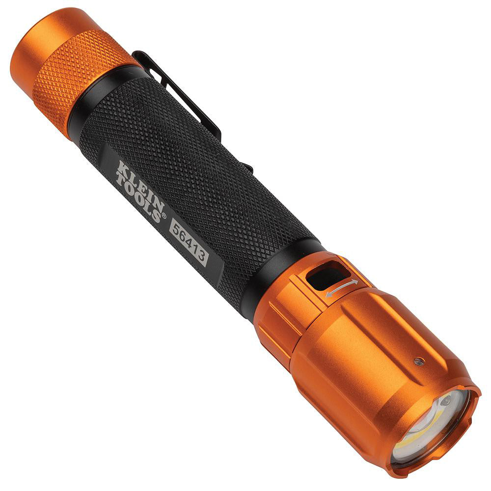 Klein Tools 56413 Flashlights; Flashlight Type: Flashlight; Light Output: 1000; Bulb Type: LED; Material: Aluminum; Run Time: 50; Lumens: 1000