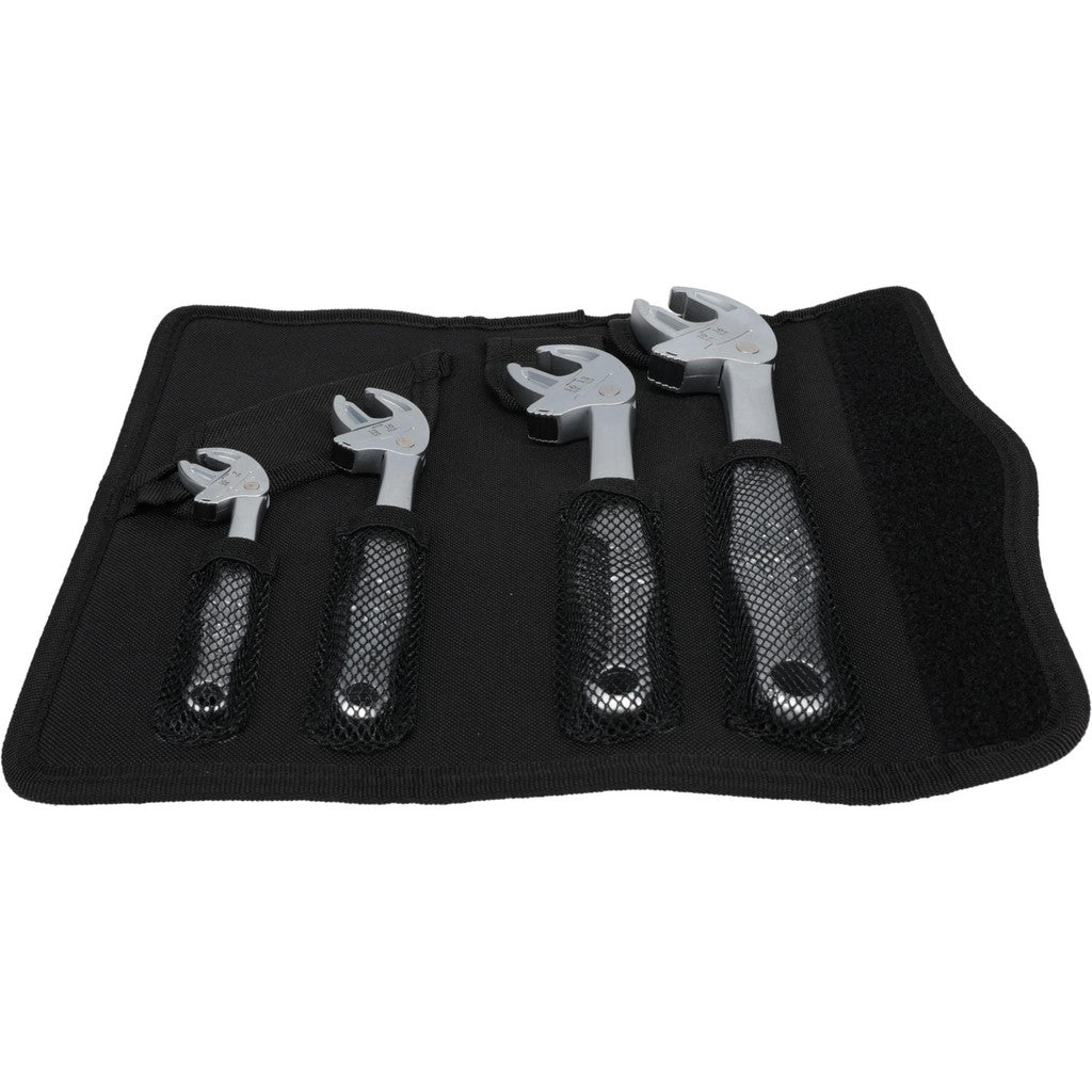 Wera 5020110001 Spanner Wrenches & Sets; Set Type: Adjustable Ratcheting Wrench; Minimum Capacity (mm): 7; Maximum Capacity (mm): 19.000; Maximum Capacity (Inch): 3/4; Number Of Pieces: 4; Overall Length (Inch): 10.43
