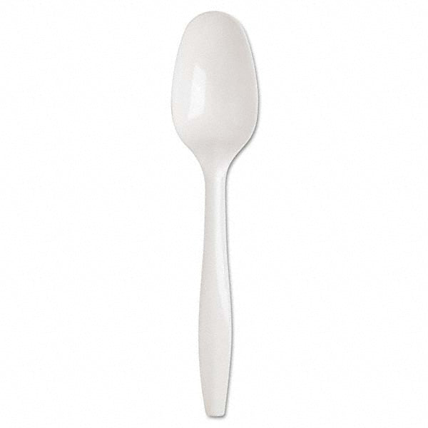 Dixie SSS21P SmartStock Plastic Cutlery Refill, 5.5in, Teaspoon, White, 40/Pack, 24 Packs/Case