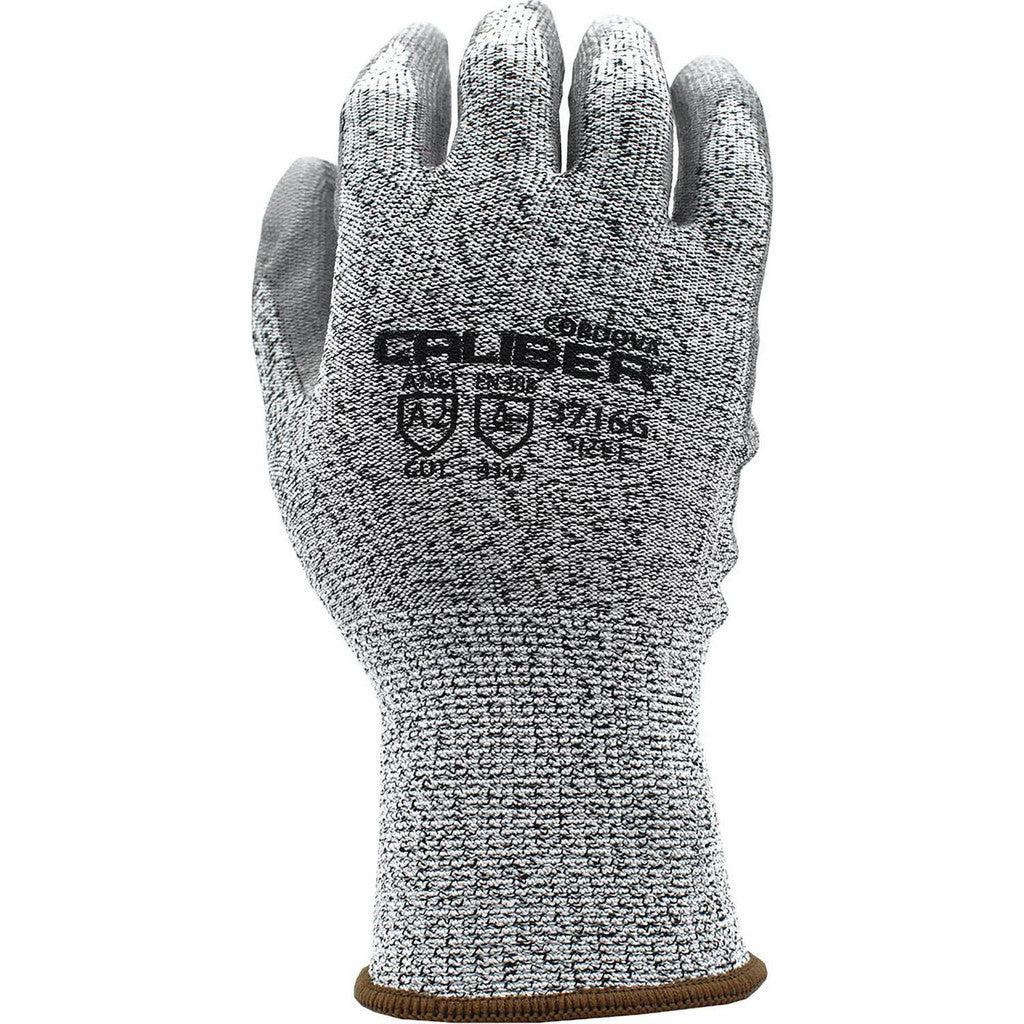 Cordova 3716GXS Cut, Puncture & Abrasion-Resistant Gloves: Cordova 3716G, Cut A2, Puncture 3, Abrasion 3, 13 ga, Size X-Small, 9" Long