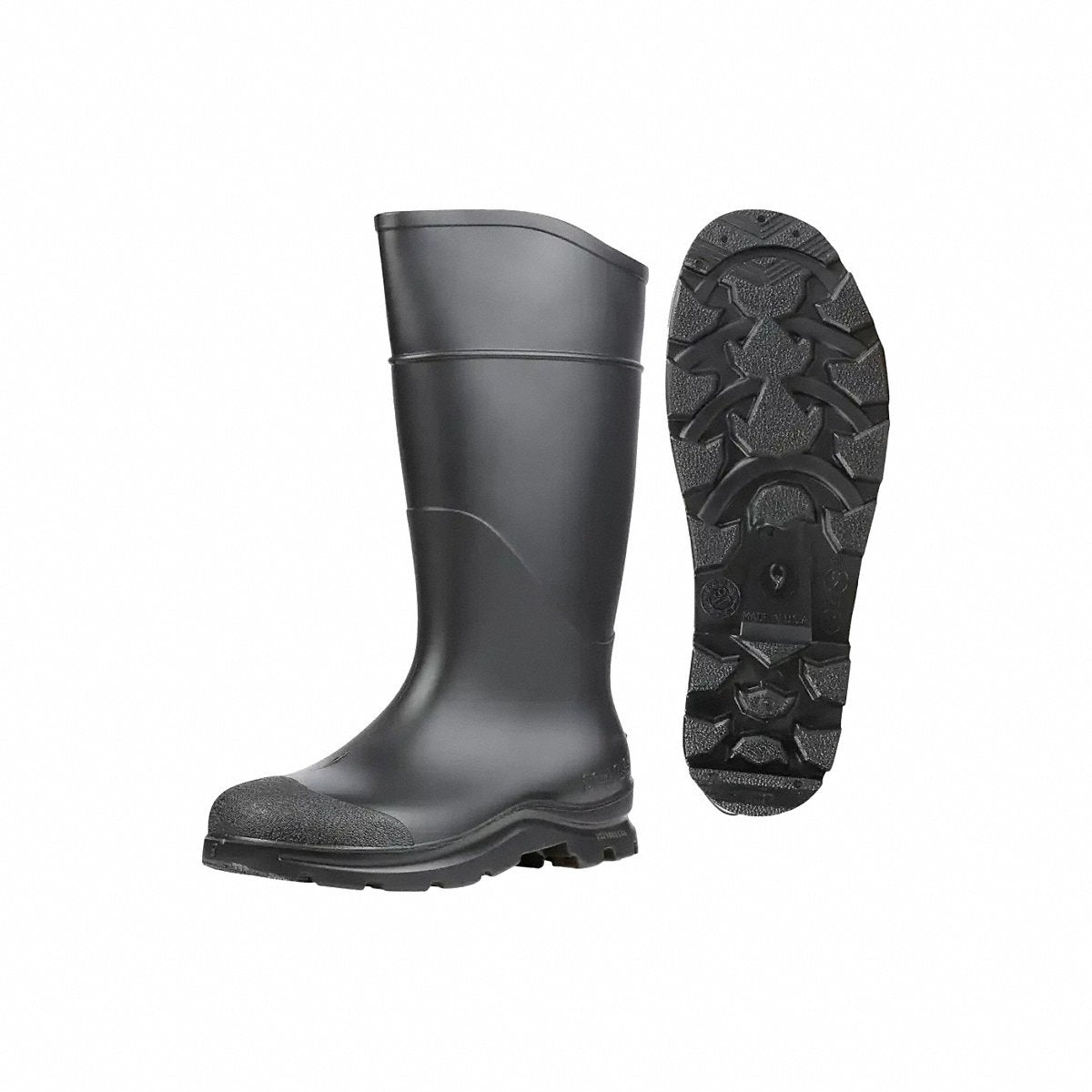 Honeywell Servus Rubber Boots, Men’s Size 11, Knee-High, Black (18821-110)