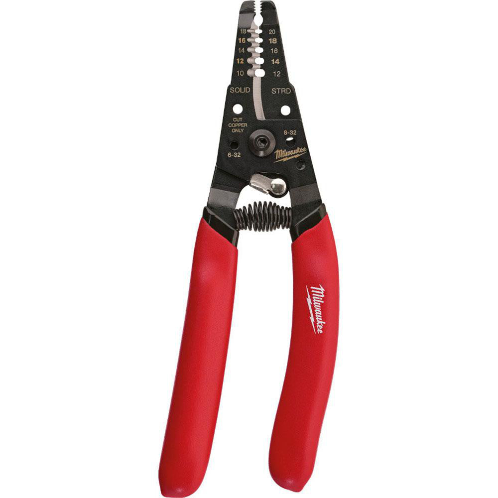 Milwaukee Tool 48-22-6109 Wire Stripper/Cutter for Solid & Stranded Wire, 12-20 AWG