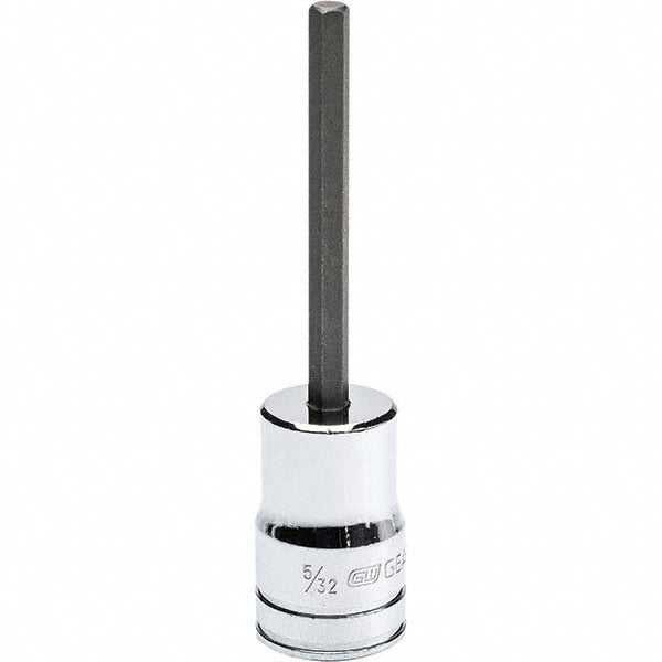 GEARWRENCH 82523 Hand Hex Bit Socket: 3/8" Drive, 5/32" Hex