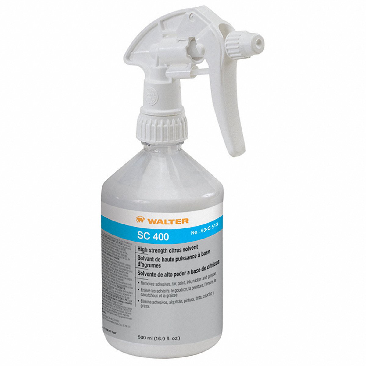 Walter Surface Technologies Cleaner/Degreaser, Natural, 16.9 Oz. (53G513)