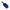 Vikan Mini Hand Scoop, 10.4 In L, Blue, 4 IN (63003)