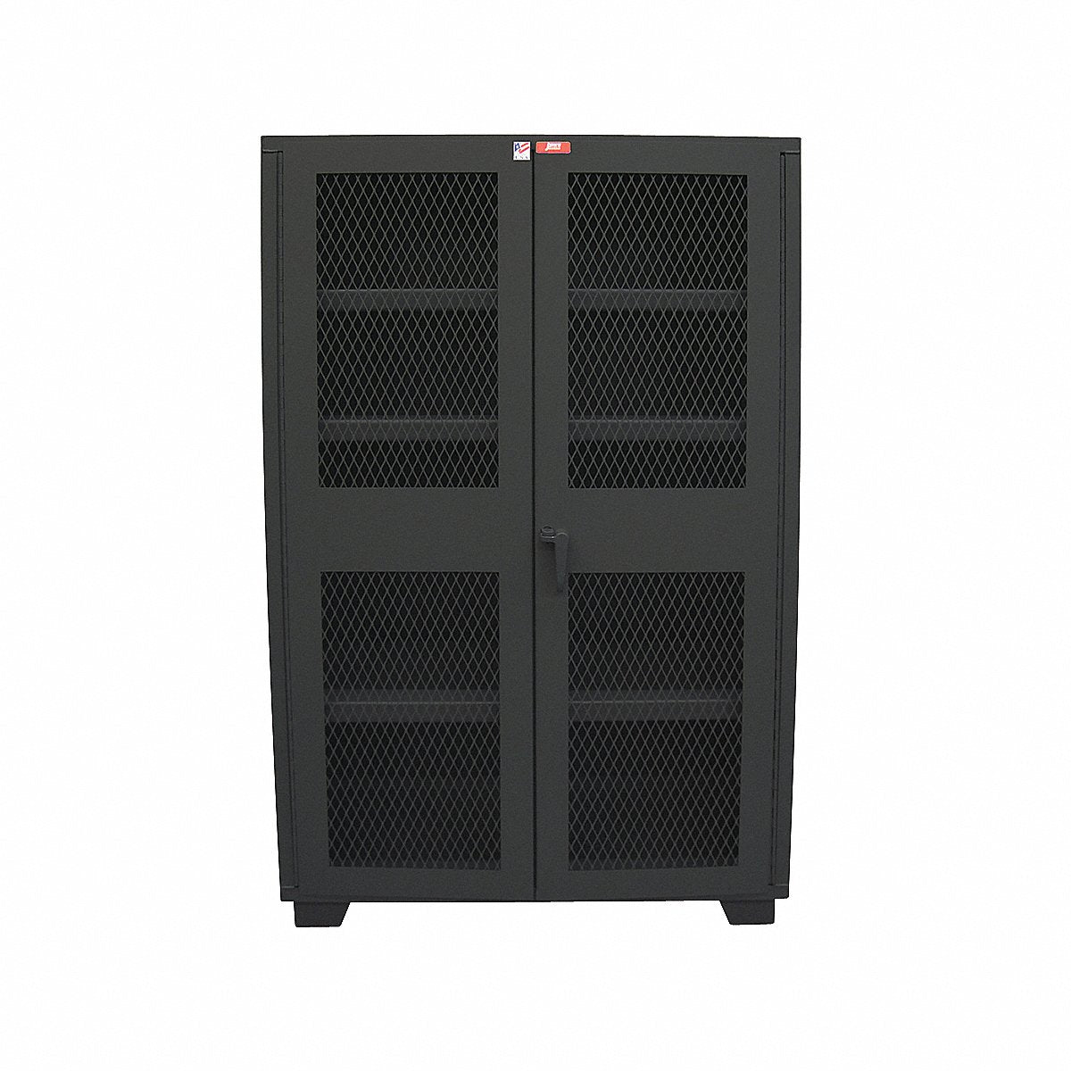 Jamco Shelving Cabinet, 78" H, 60" W, Black, 78" (DJ260BL)