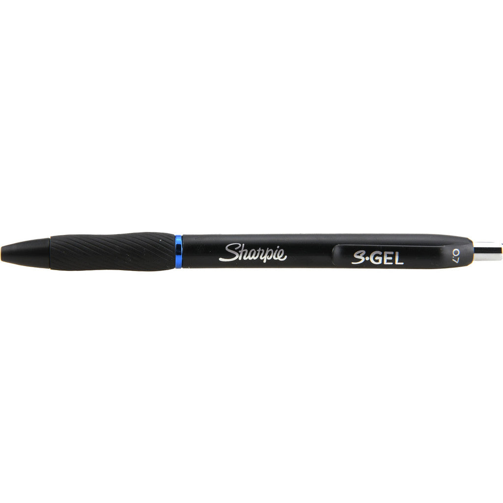 Sharpie 2096152 Retractable Gel: Medium Point, Blue (Pack of 12)