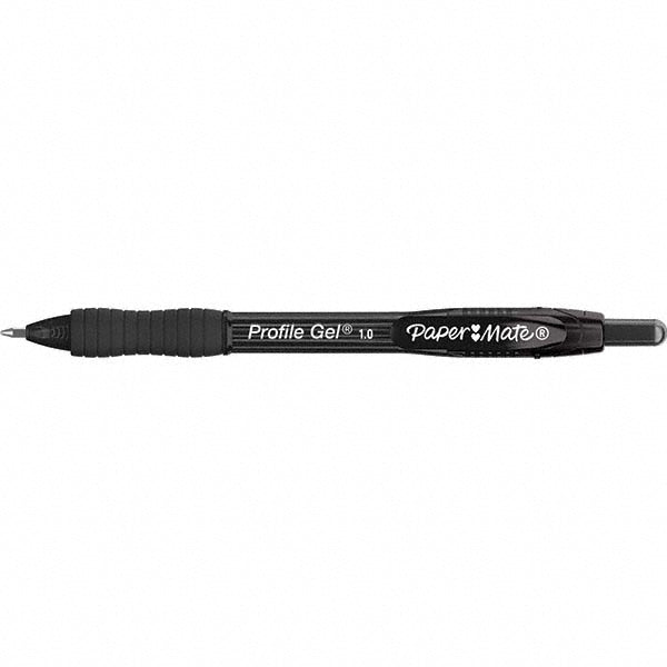 Paper Mate 2095465 Retractable Gel: Bold Point, Black