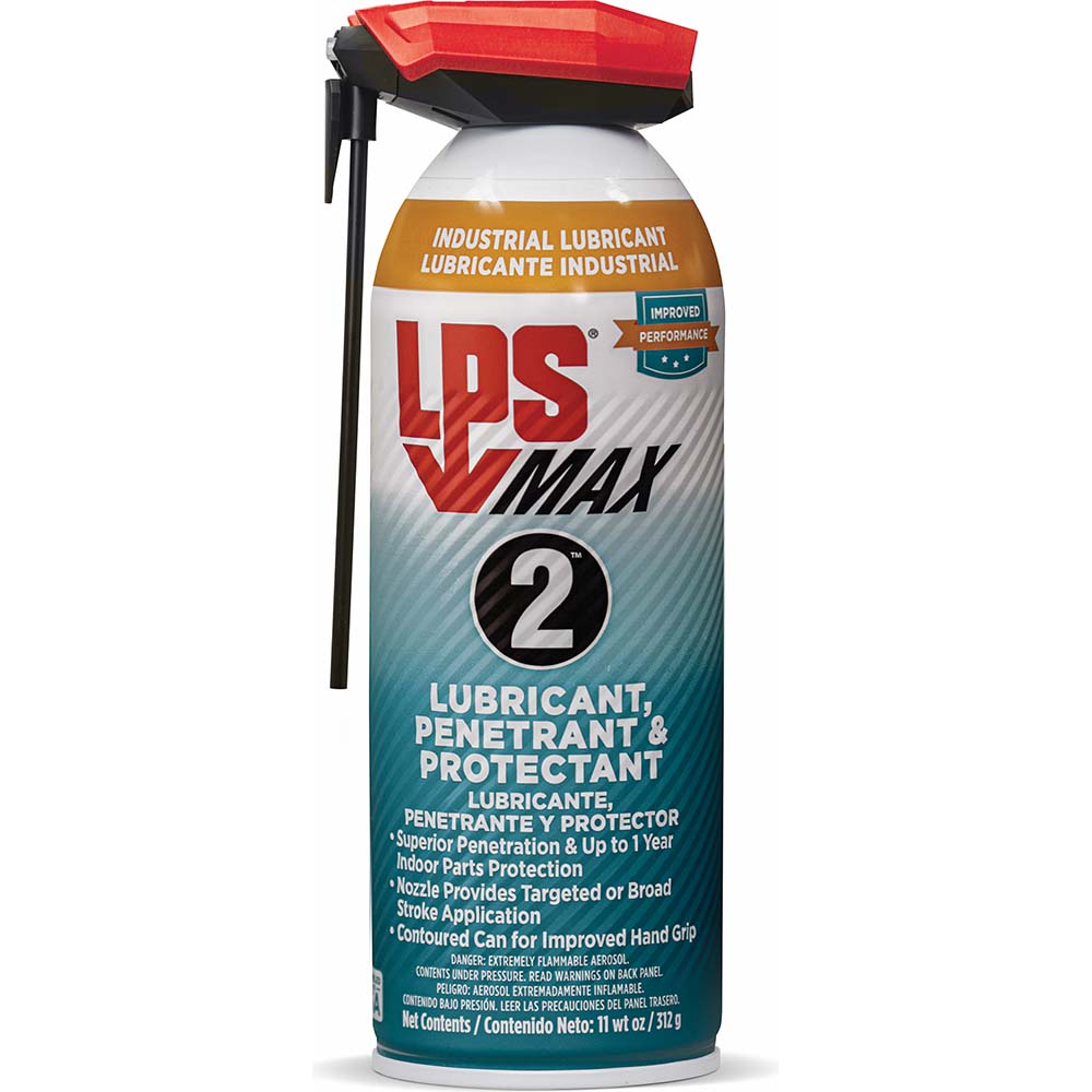 LPS 90216 Lubricant: 16 oz Aerosol Can, Petroleum Distillate, Clear Thin Film, Non-Drying Film, Thin Oily Film & Non-Silicone