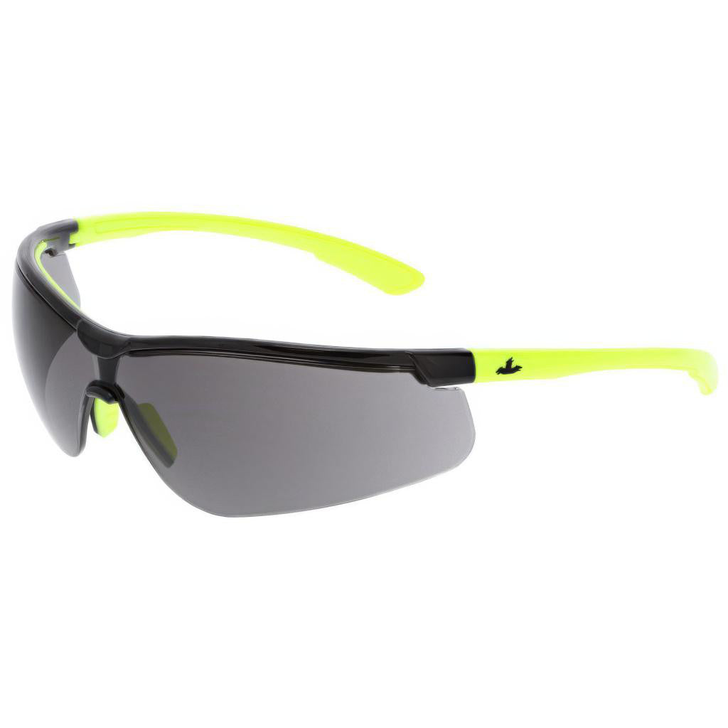 MCR Safety KD722PF420 Safety Glasses: Anti-Fog, Polycarbonate, Gray Lenses, Half-Framed