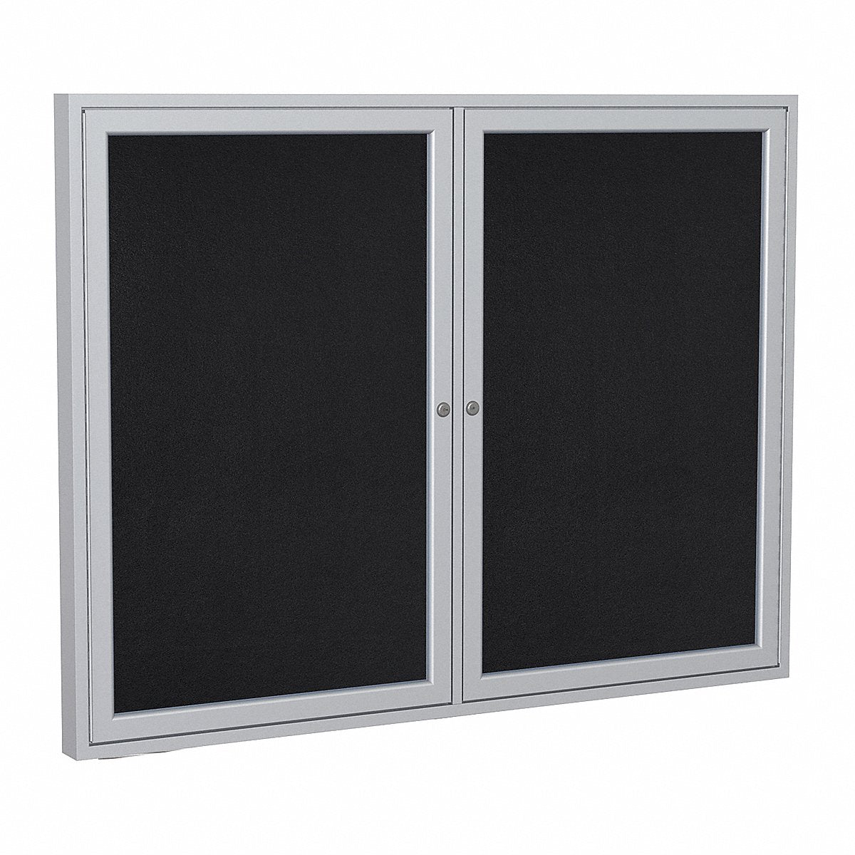Ghent Enclosed Bulletin Board Tack Black (PA23660TR-BK)