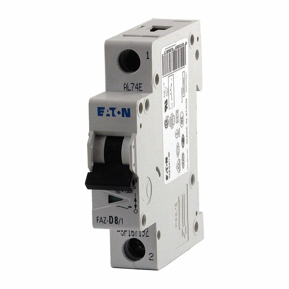 Eaton IEC Supp Protector 4 A 277/480 VAC 1 P (FAZ-D4/1-SP)