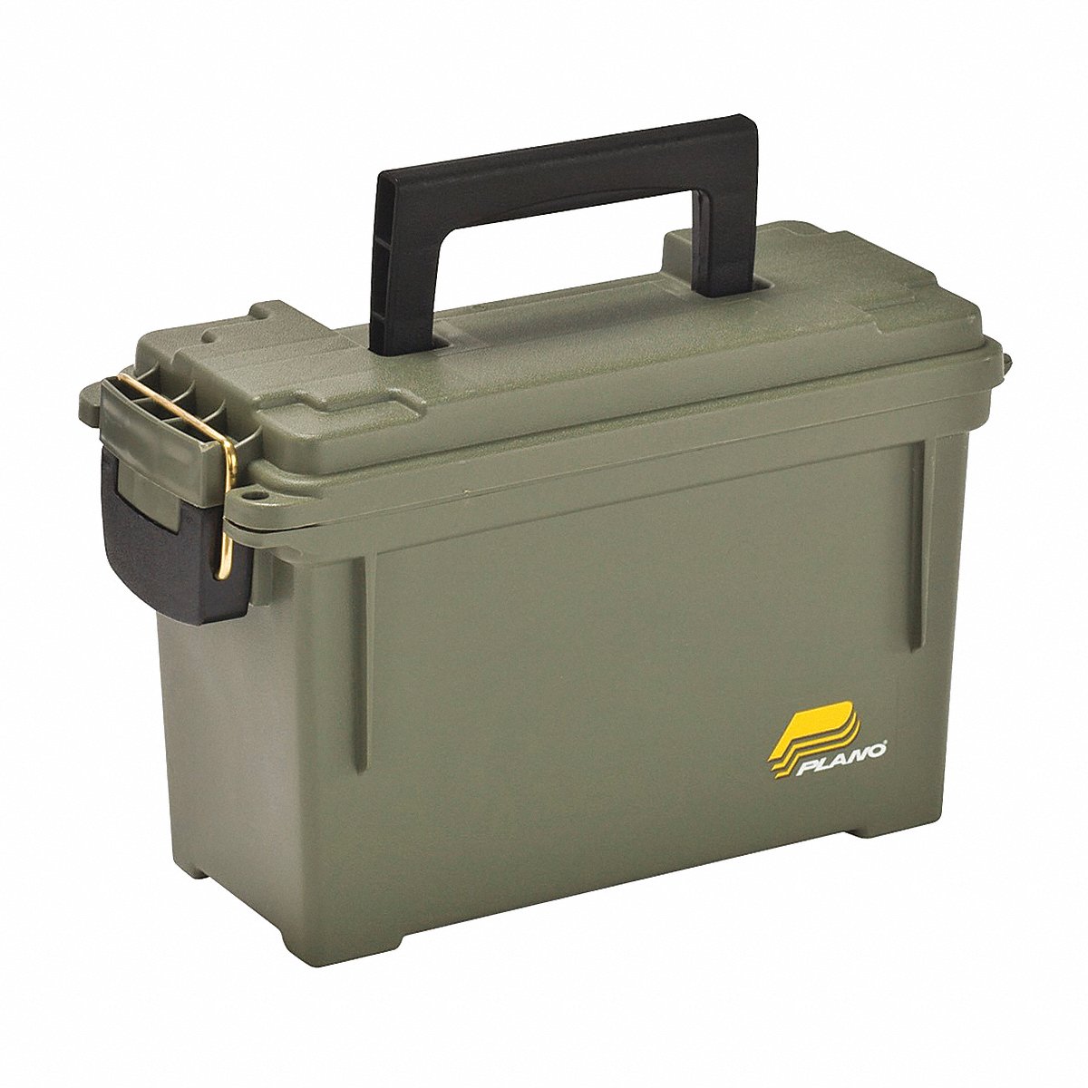 Plano Molding Storage Box, Brass Bail, Green, 7 1/8 In, 8 in (131200)