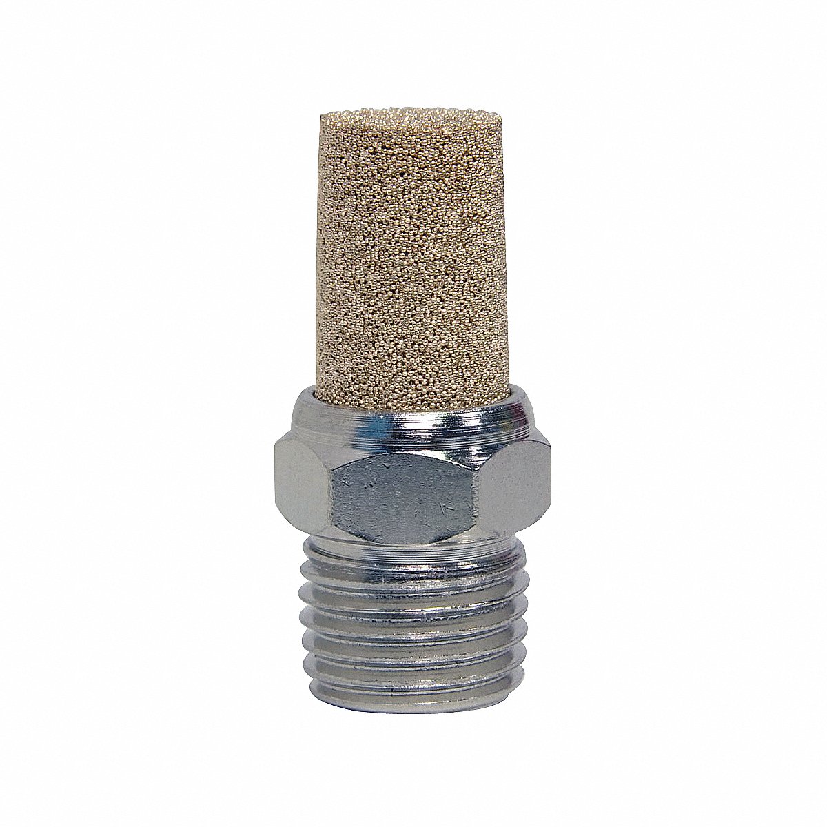 Speedaire Muffler Exhaust 3/8 NPT 11/16 dia. (1A327) - Pack of 2