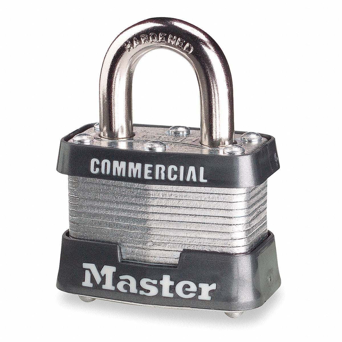 Master Lock Keyed Padlock 5/8 in Rectangle Silver (3KA-A1459)