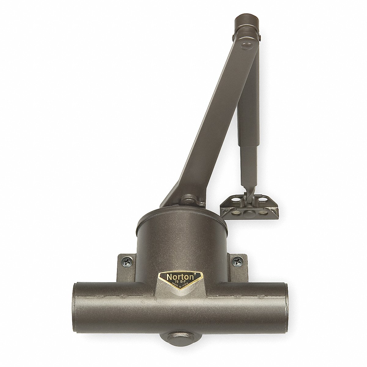 Norton Door Controls Hydraulic Door Closer, Left-Handed, Bronze Finish (78B/D-RA x 690LH)