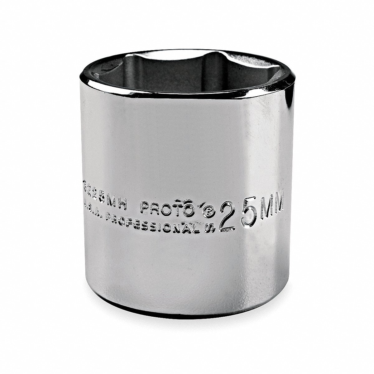 Proto Socket, Steel, 6-Point, 14 mm Chrome 0.375 in (J5214MH)