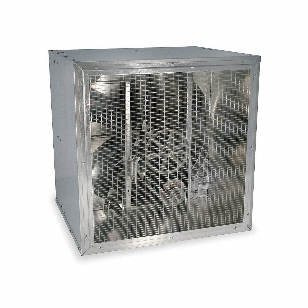 Dayton Cabinet Supply Fan, 36" Black Steel Housing, 208–230/460V (1AJA9)