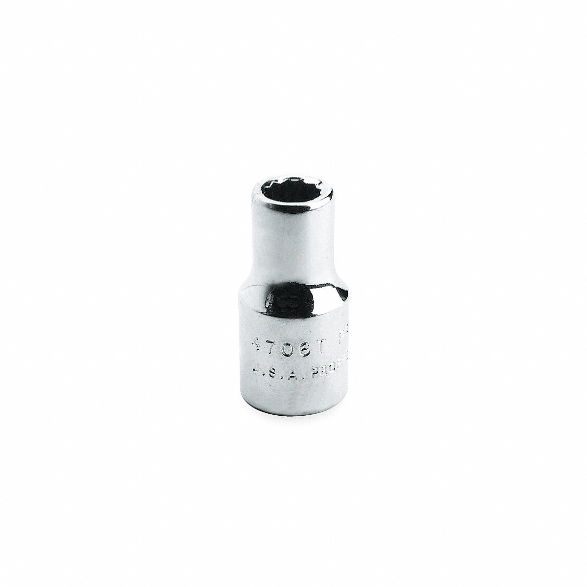 Proto Socket, Steel 12 P 7/16 in Chrome 0.375 in (J5214)