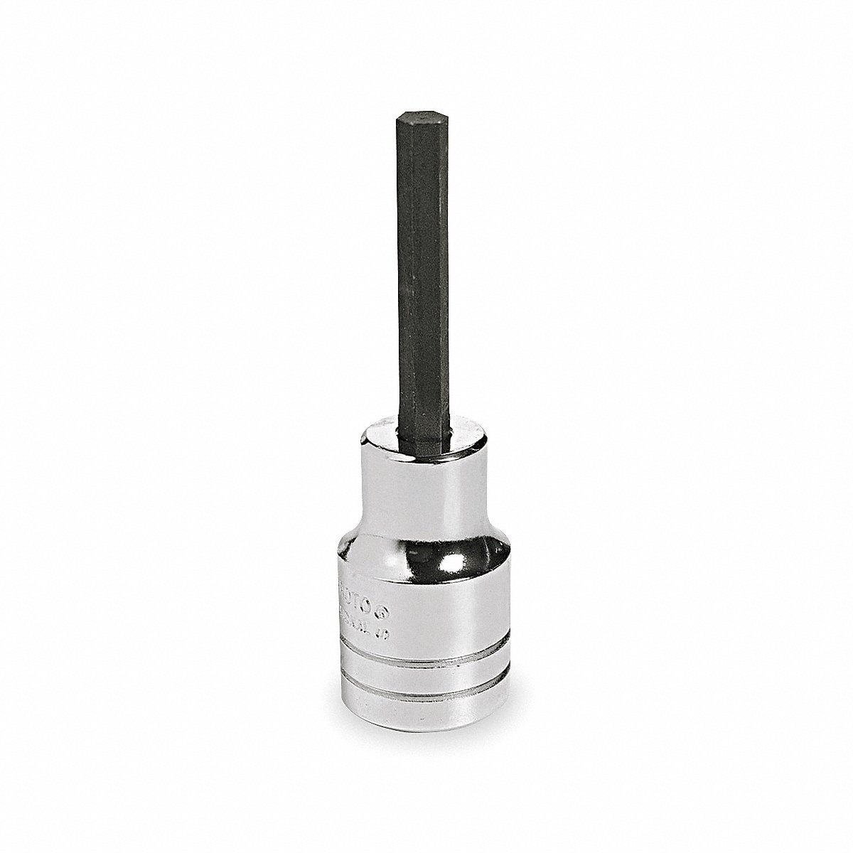 Proto Socket Bit, Alloy Steel, 14 mm Hex, Chrome, 0.5" Drive (J5441-14M)