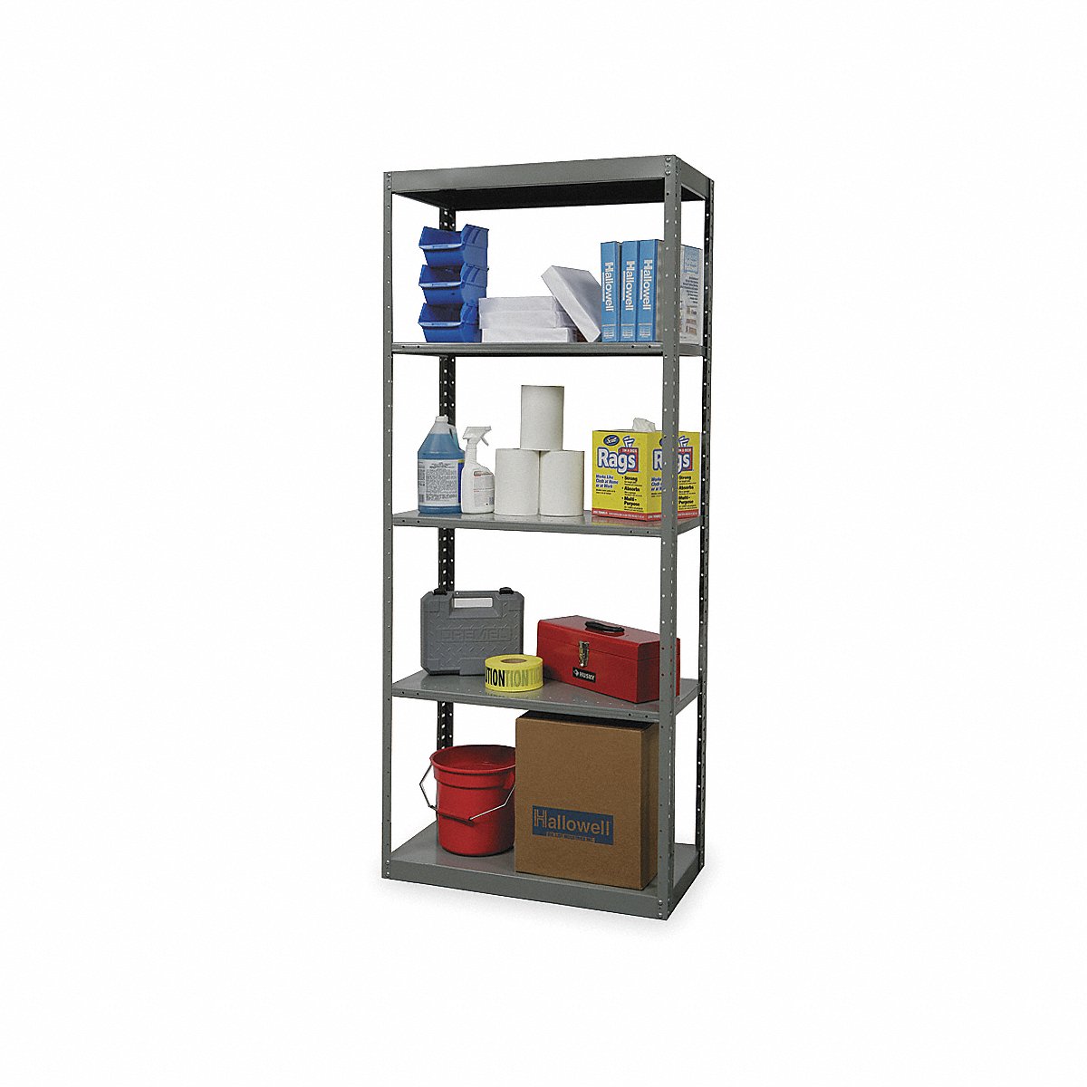 Hallowell Metal Shlvng, Cap:800 Lb, 12Inx84Inx36In, 12in (DT5510-12HG)