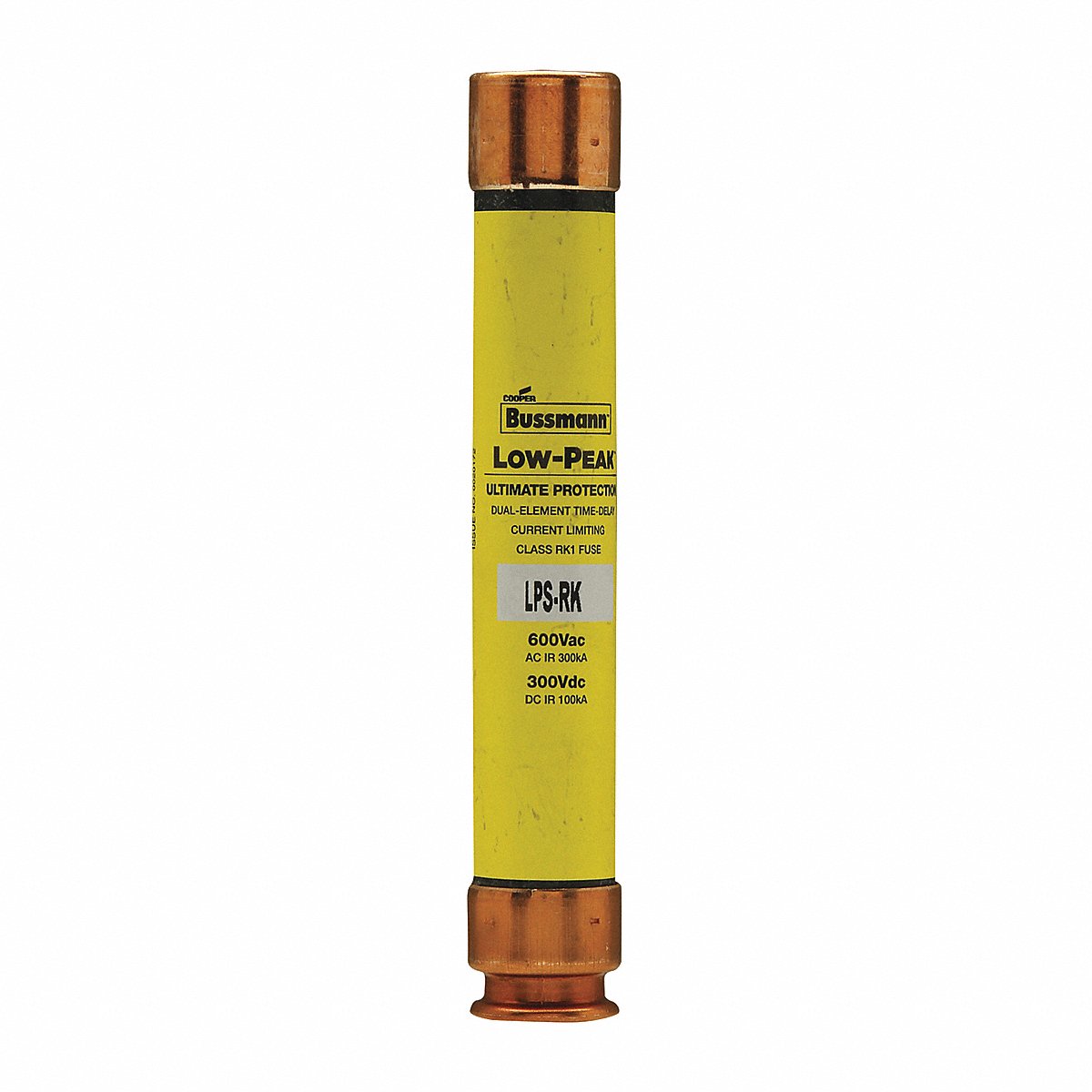 Bussmann Fuse 600 VAC Cyl RK 1 6 A 300 VDC Non-Ind (LPS-RK-6SP)