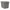 Akro-Mils Attached Lid Ctr, Gray, Solid, Ind Grd Poly (39170)