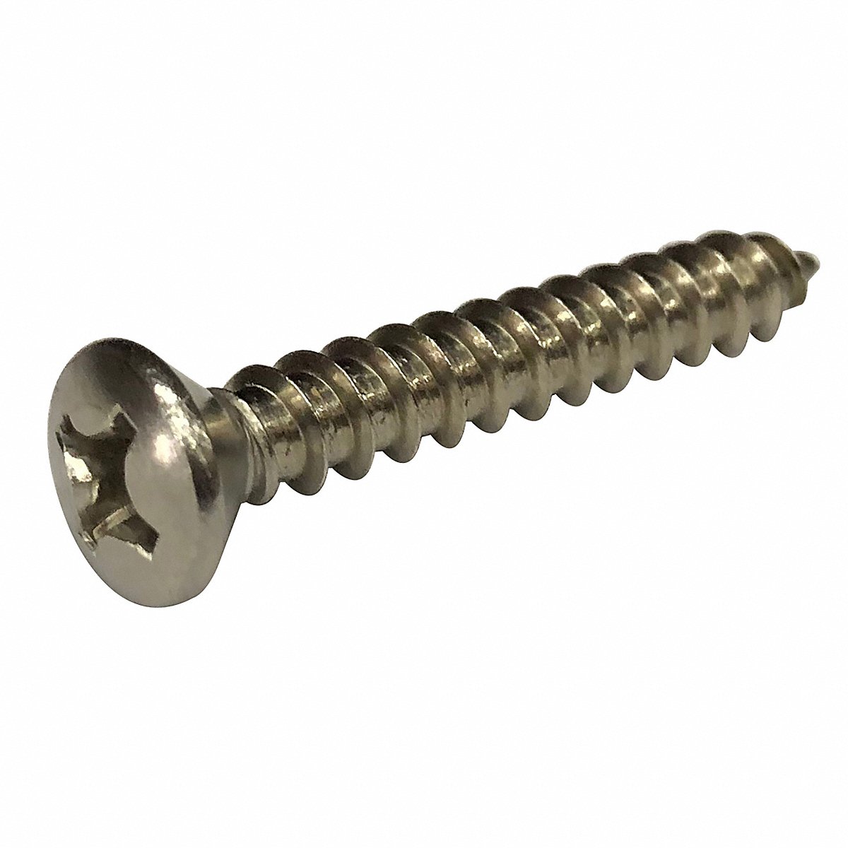 Babbitt Steam Specialty Co Tapping SheetMetalScrw Pan 1 L #10 PK100 (1VE74)