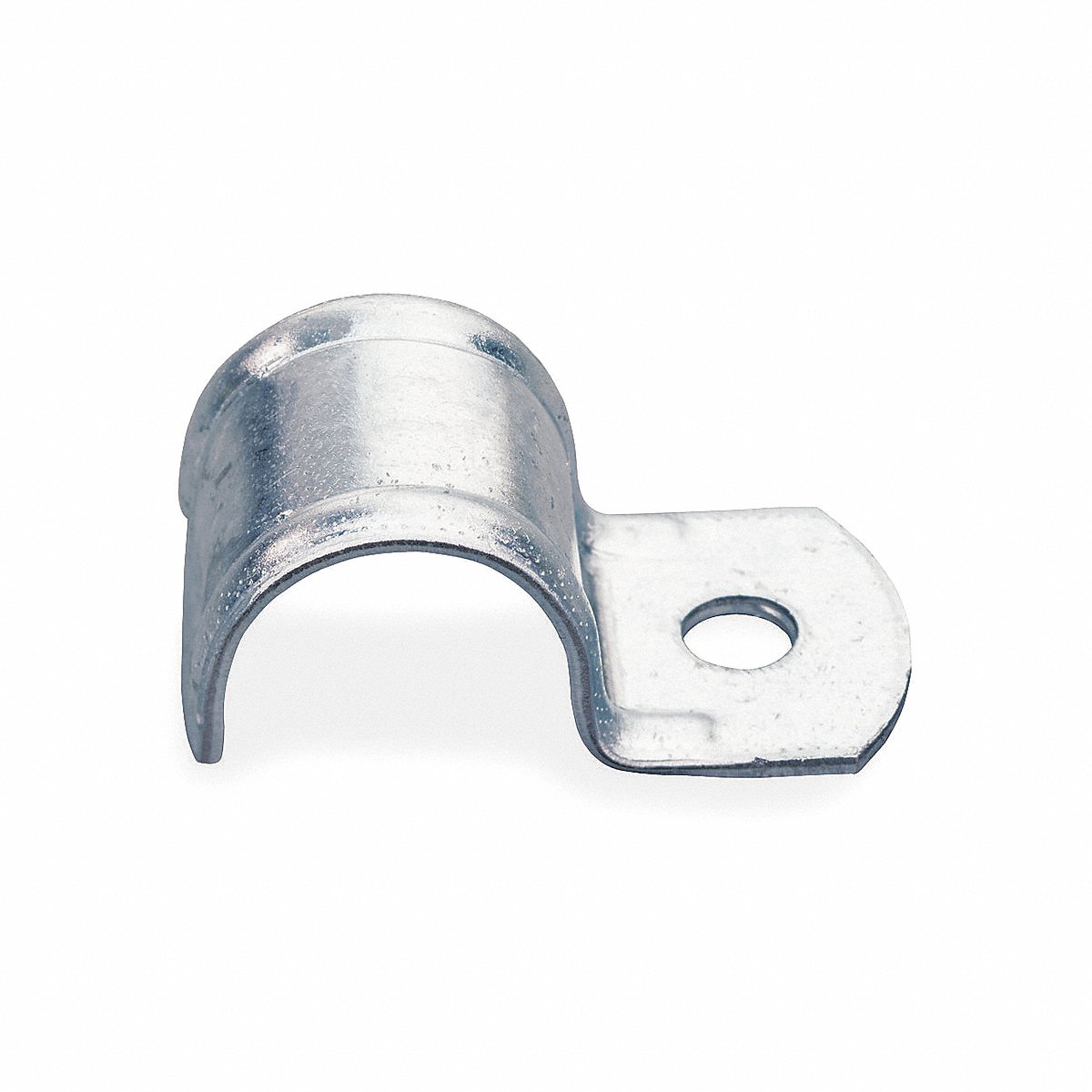 Erico International Corporation One Hole Clamp, Steel, 1/2"Pipe Size, 2" (0070050EG)