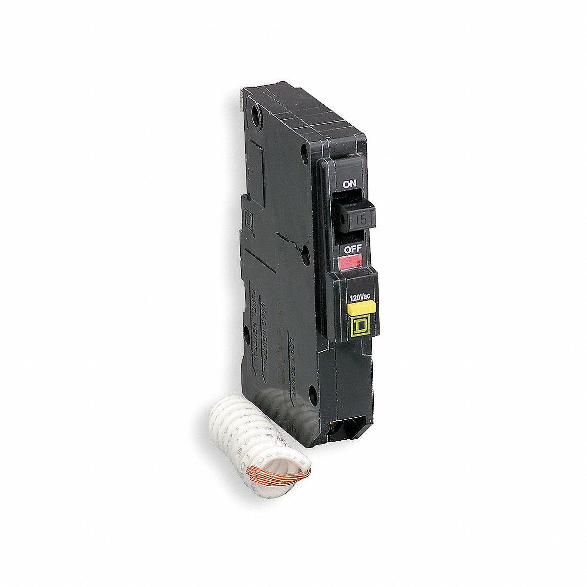 Square D Circuit Breaker 15 A Bolt On 120 V 1 P (QOB115GFI)